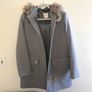 JCrew Wool Parka